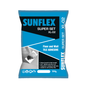 SUNFLEX TILES ADHESIVE SUPER SET (XT-02)